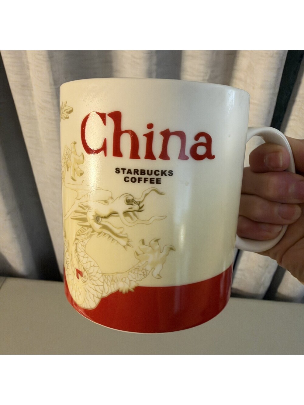 Starbucks Coffee China Mug Cup 16oz Global Collector Series 2013